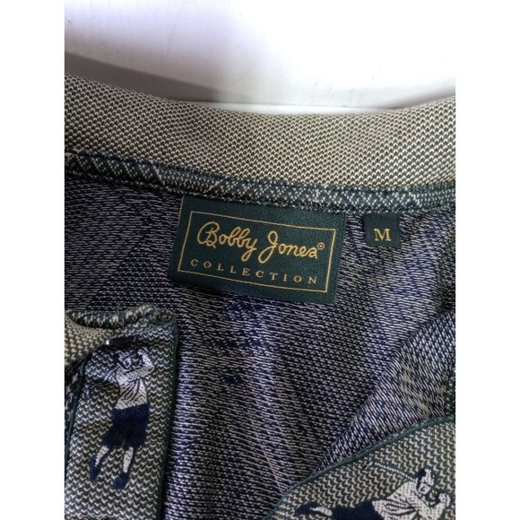 Bobby Jones Collection Green Bay Packers Patch Golf Polo Shirt Men's Size Medium - Picture 4 of 6